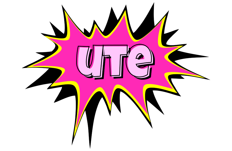 Ute badabing logo