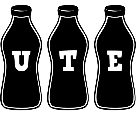 Ute bottle logo