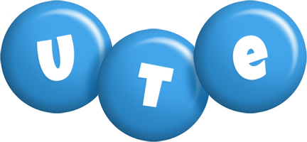 Ute candy-blue logo