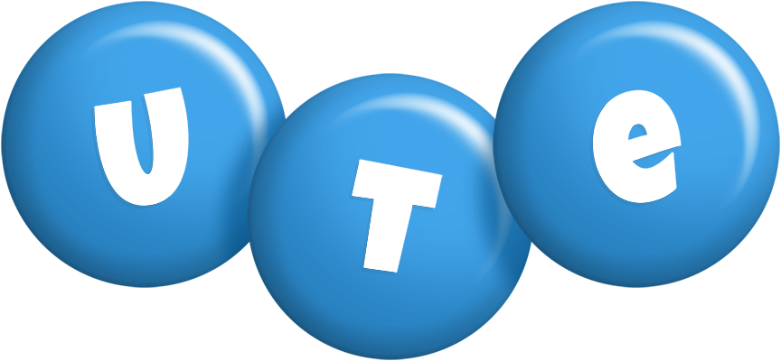 Ute candy-blue logo