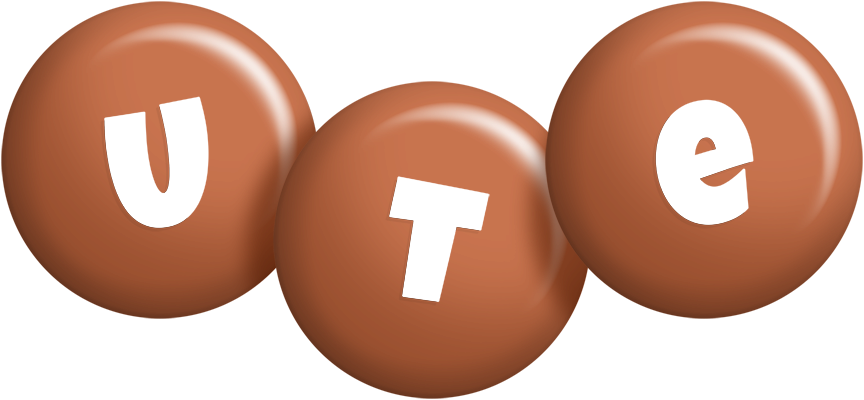 Ute candy-brown logo