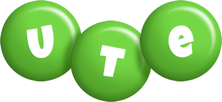 Ute candy-green logo