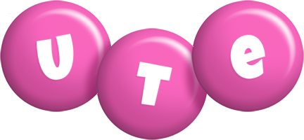 Ute candy-pink logo