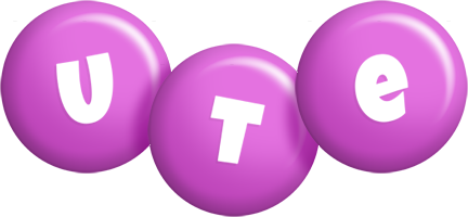 Ute candy-purple logo