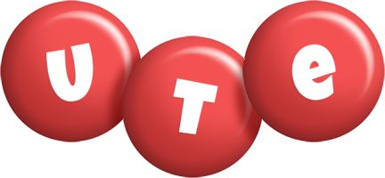 Ute candy-red logo