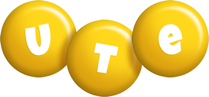 Ute candy-yellow logo