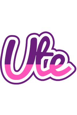 Ute cheerful logo