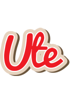 Ute chocolate logo