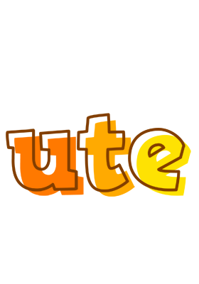 Ute desert logo