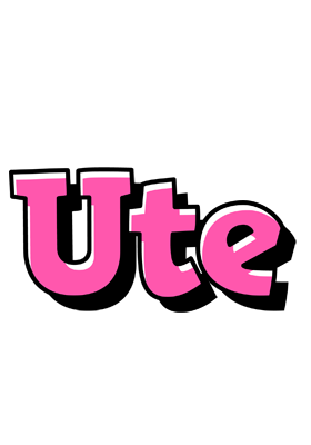 Ute girlish logo