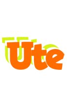 Ute healthy logo