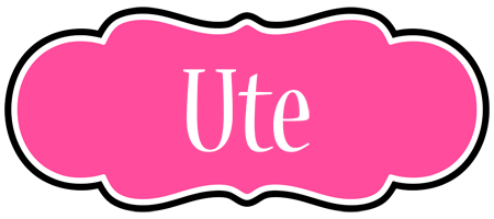 Ute invitation logo