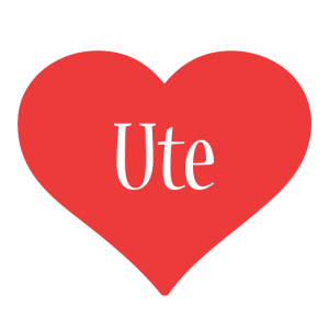 Ute love logo