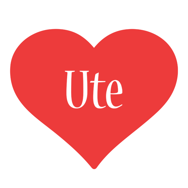 Ute love logo
