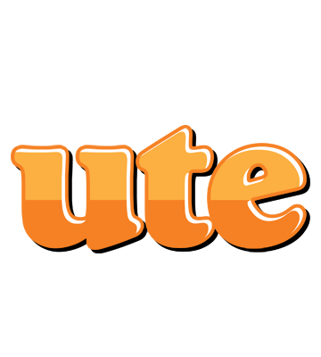 Ute orange logo
