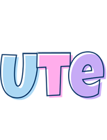 Ute pastel logo