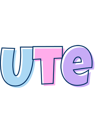 Ute pastel logo