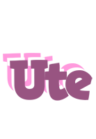 Ute relaxing logo