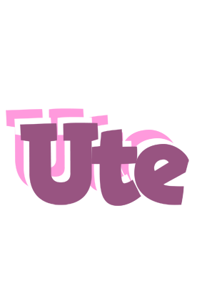 Ute relaxing logo