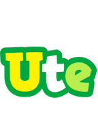 Ute soccer logo