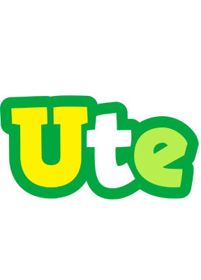 Ute soccer logo