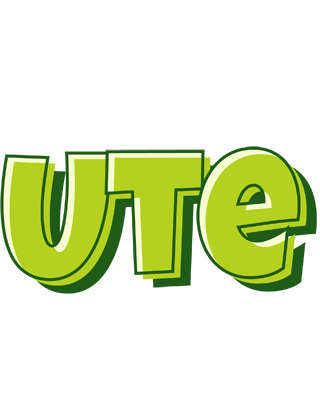 Ute summer logo