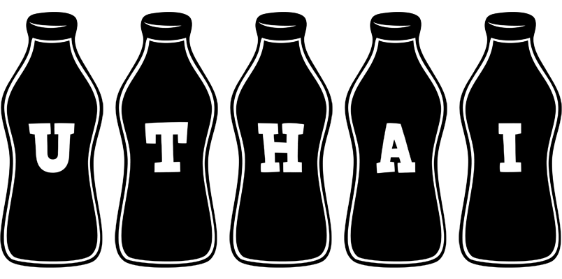 Uthai bottle logo