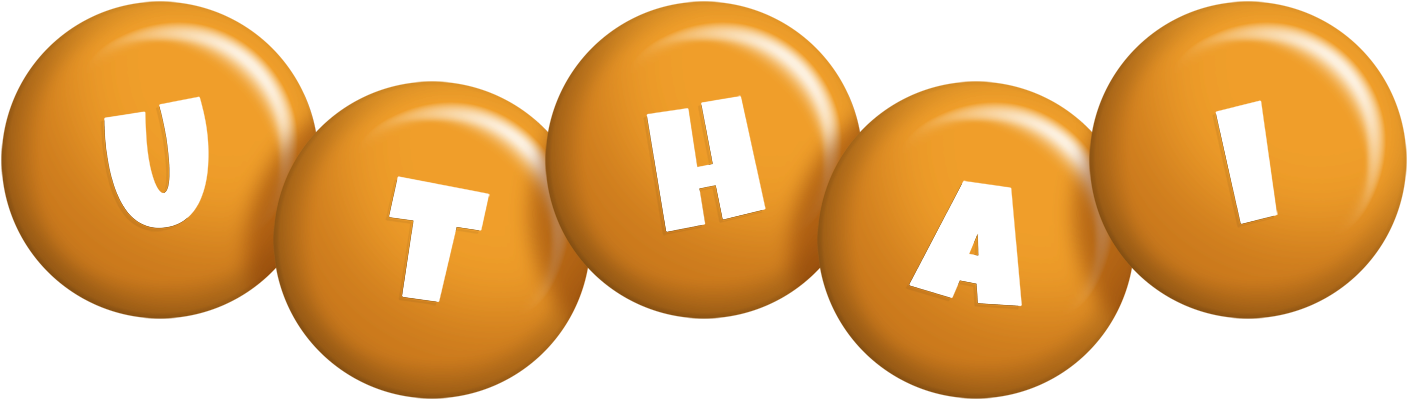 Uthai candy-orange logo