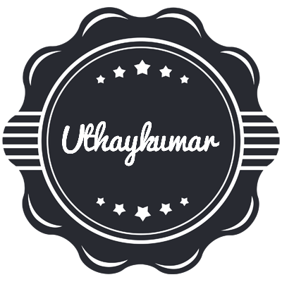 Uthaykumar badge logo