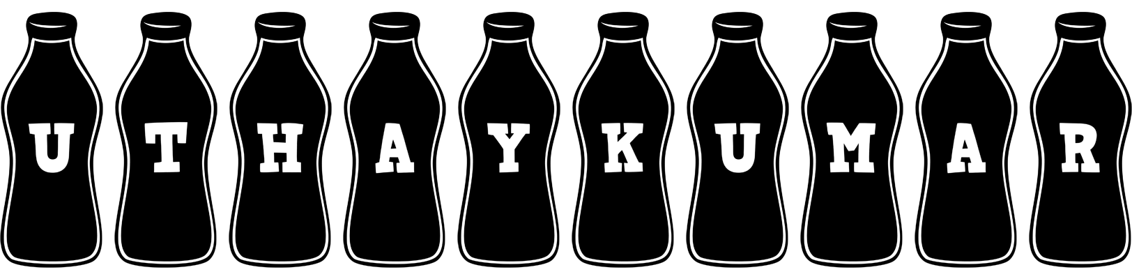 Uthaykumar bottle logo