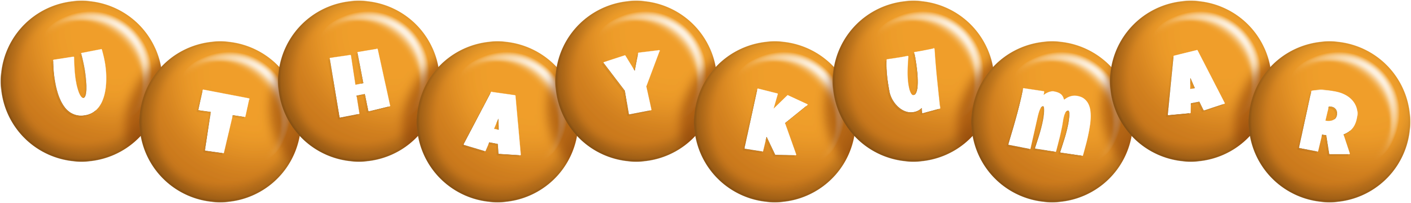 Uthaykumar candy-orange logo