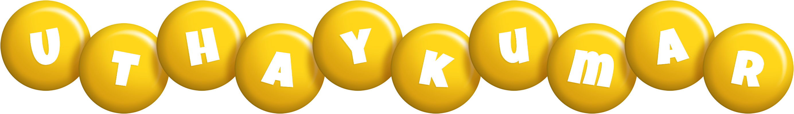 Uthaykumar candy-yellow logo
