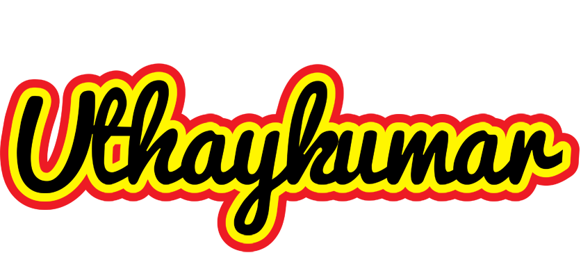 Uthaykumar flaming logo