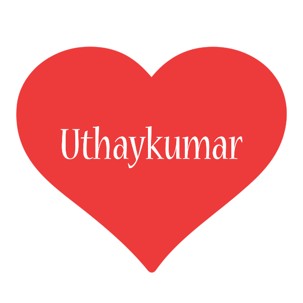 Uthaykumar love logo