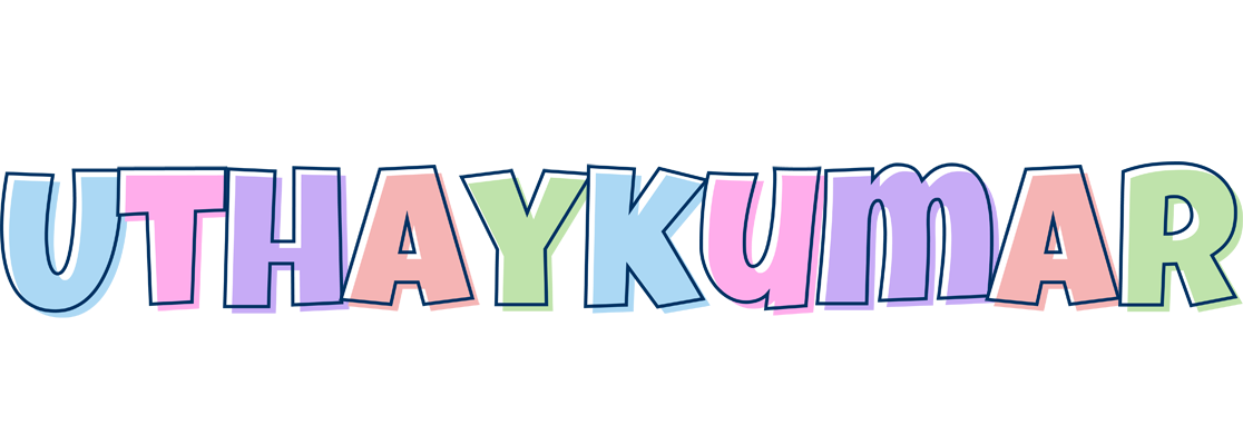 Uthaykumar pastel logo
