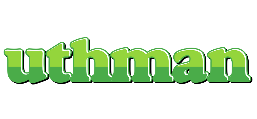 Uthman apple logo