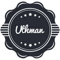 Uthman badge logo