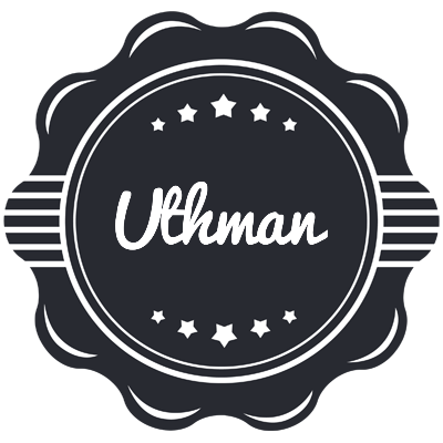 Uthman badge logo