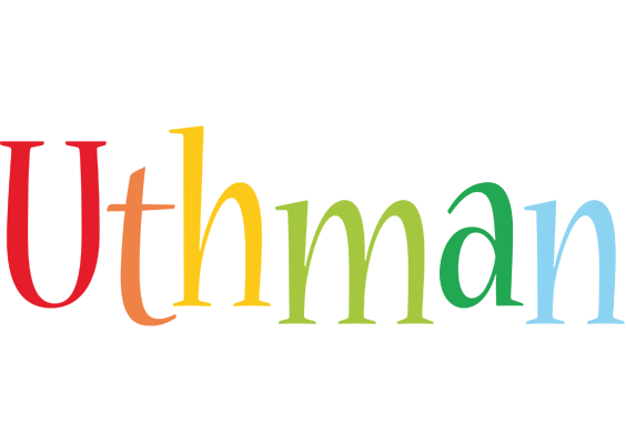Uthman birthday logo