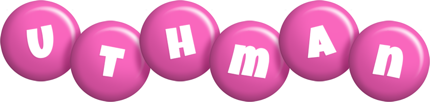 Uthman candy-pink logo