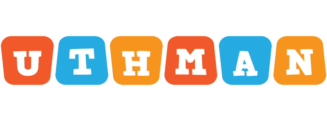 Uthman comics logo