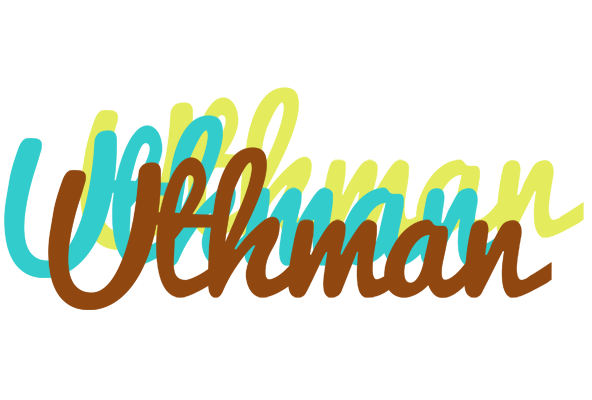 Uthman cupcake logo