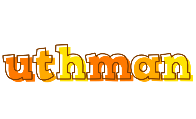 Uthman desert logo