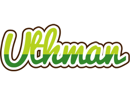 Uthman golfing logo