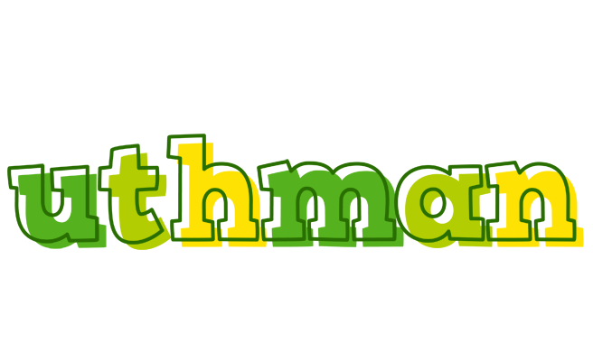 Uthman juice logo