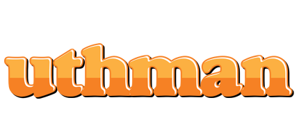 Uthman orange logo