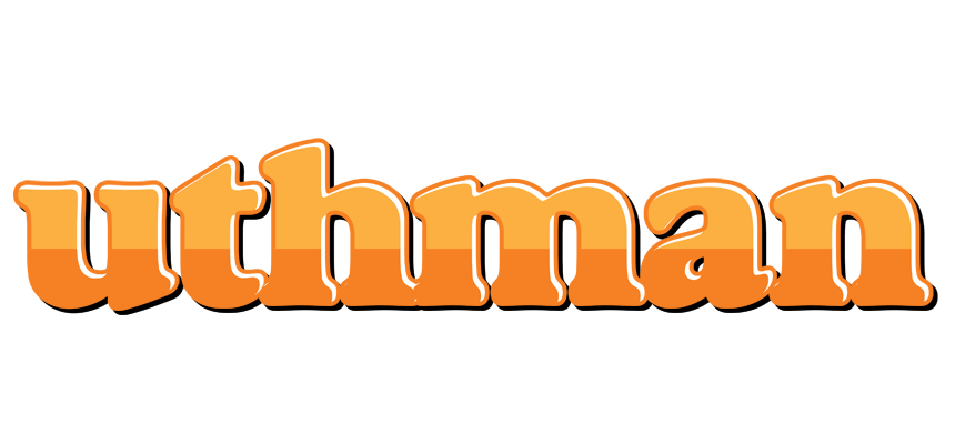 Uthman orange logo