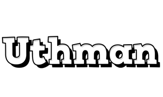 Uthman snowing logo