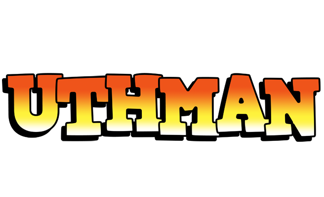 Uthman sunset logo
