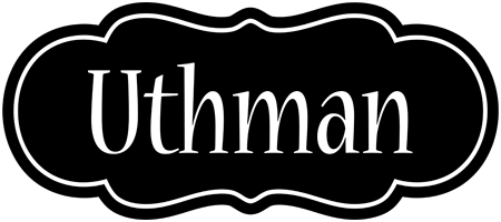 Uthman welcome logo